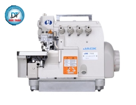 Máy vắt sổ 3 kim 5 chỉ cắt chỉ tự động Jack JK-799S-5