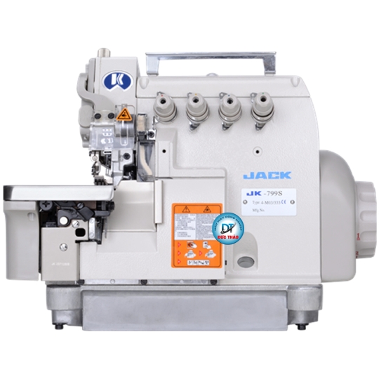 Máy vắt sổ 2 kim 4 chỉ cắt chỉ tự động Jack JK-799S-4-M03/333