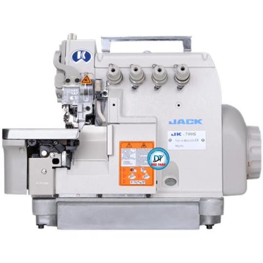 Máy vắt sổ 3 kim 5 chỉ cắt chỉ tự động Jack JK-799S-5